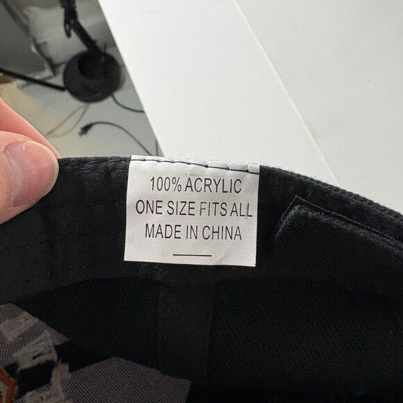 O/S - Daytona Beach 2015 Bike Week Black Hat with Flames - Picture 5 of 5